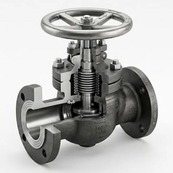 Bellows Sealed Stop Valves – Cấu Tạo, Nguyên Lý & Ứng Dụng