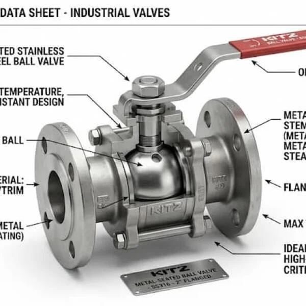High Temperature Ball Valve – Van Bi Chịu Nhiệt Cho Hệ Thống Công Nghiệp