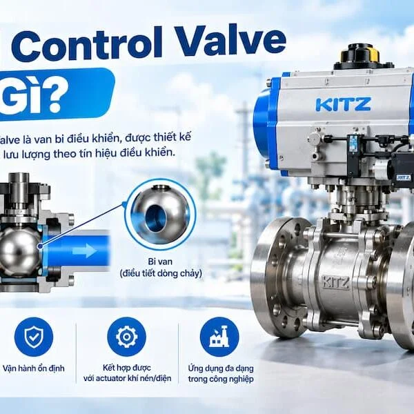 Ball Control Valve Là Gì? Cấu Tạo, Nguyên Lý, Phân Loại Và Cách Chọn