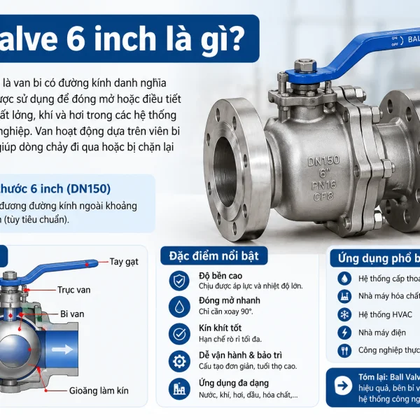 Ball Valve 6 inch