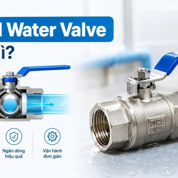 Ball Water Valve Là Gì? Cấu Tạo, Nguyên Lý, Phân Loại Và Cách Chọn