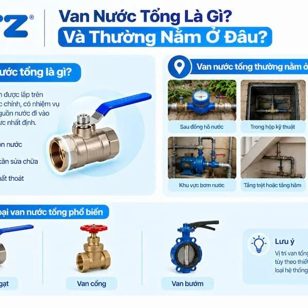 Cách Khoá Van Nước Tổng Đúng Cách, An Toàn Tại Nhà
