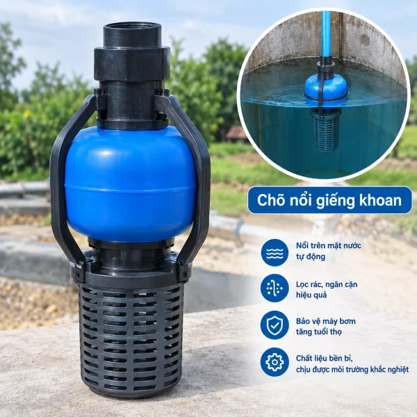 Chõ nổi giếng khoan