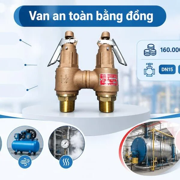 Giá Van An Toàn Nồi Hơi Inox, Đồng, Thép – Loại Nào Phù Hợp?