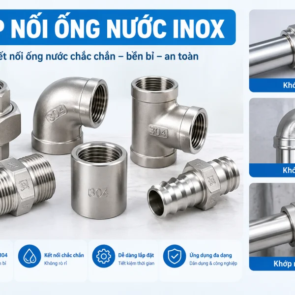 Khớp nối ống nước inox