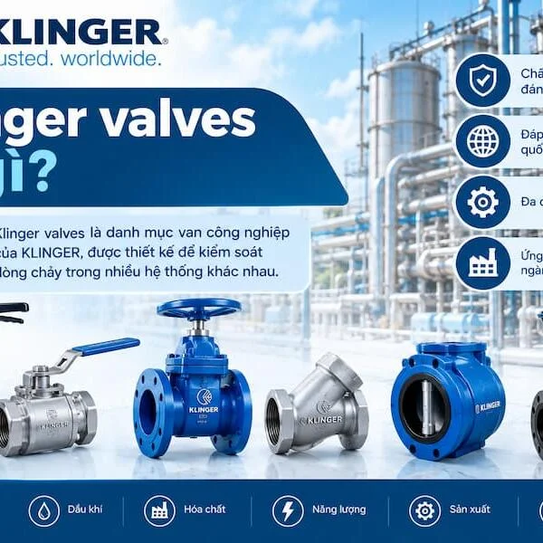 Klinger Valves: Phân Loại, Thông Số & Ứng Dụng