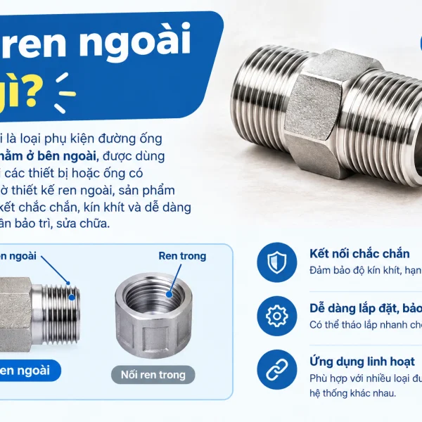 Nối ren ngoài