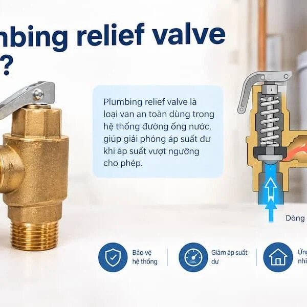 Plumbing Relief Valve Là Gì? Cấu Tạo, Nguyên Lý Và Cách Chọn