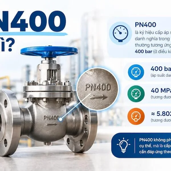 PN400 Là Gì? Ý Nghĩa, Thông Số Và Ứng Dụng Của Van PN400
