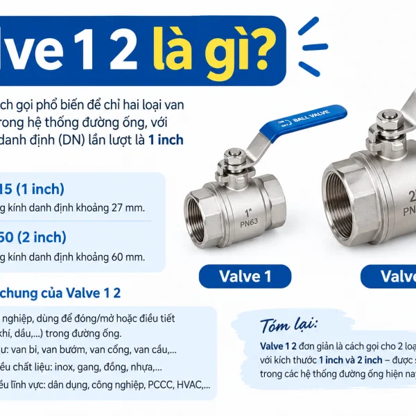 Valve 1 2