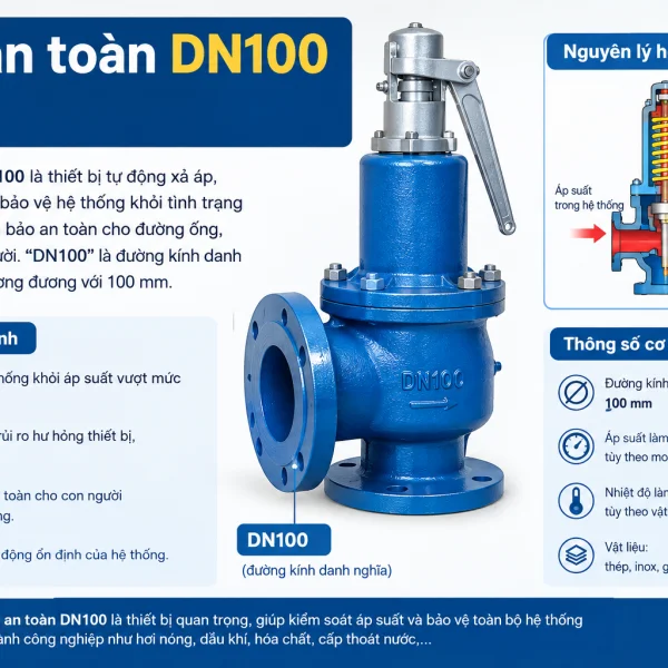 Van an toàn DN100