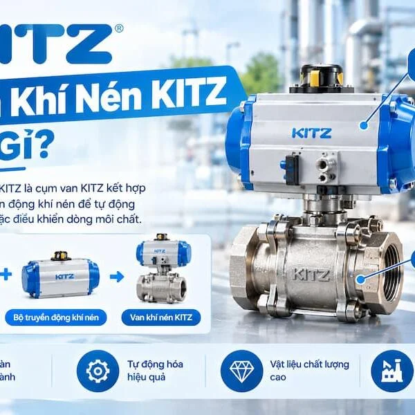 Van Khí Nén KITZ Là Gì? Cấu Tạo, Phân Loại Và Cách Chọn