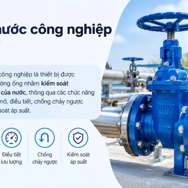 Van Nước Công Nghiệp: Phân Loại, Cấu Tạo, Ứng Dụng & Cách Chọn