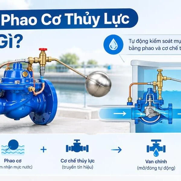 Van Phao Cơ Thủy Lực: Cấu Tạo, Nguyên Lý & Cách Chọn