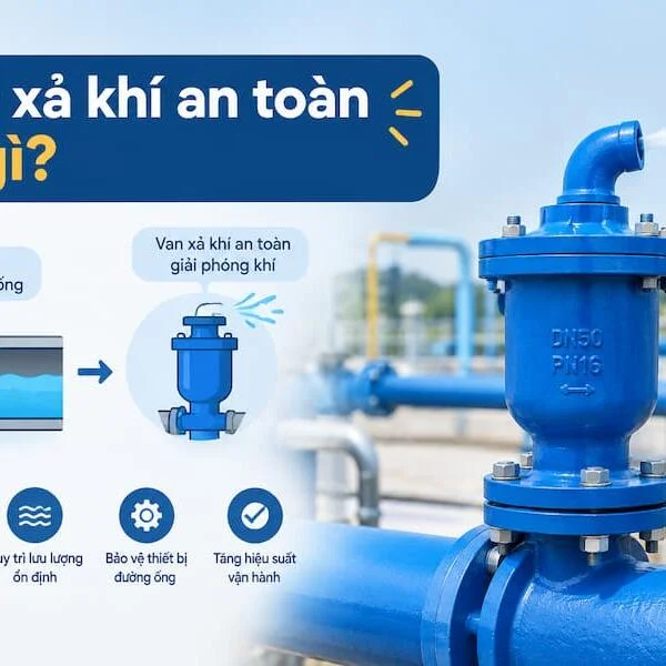 Van Xả Khí An Toàn Là Gì? Cấu Tạo, Nguyên Lý Và Cách Chọn