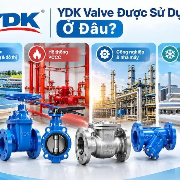 YDK Valve Là Gì? Các Loại Van YDK, Thông Số Và Ứng Dụng