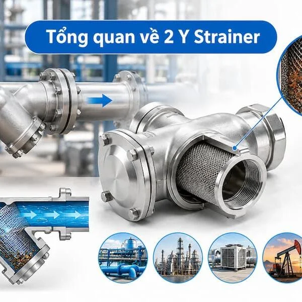 Hướng Dẫn Chọn 2 Y Strainer Phù Hợp Với Hệ Thống Đường Ống