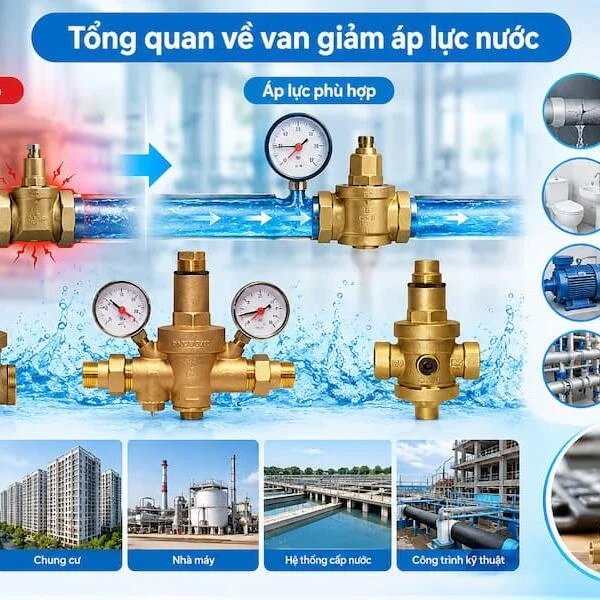 Báo Giá Van Giảm Áp Lực Nước Mới Nhất: Phân Loại Và Cách Chọn