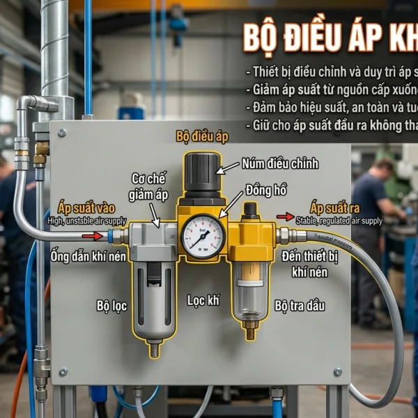 Bộ điều áp khí nén