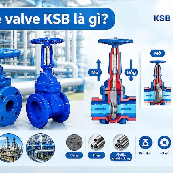 Phân Loại Gate Valve KSB: Các Dòng Van Cổng Và Đặc Điểm Nhận Biết