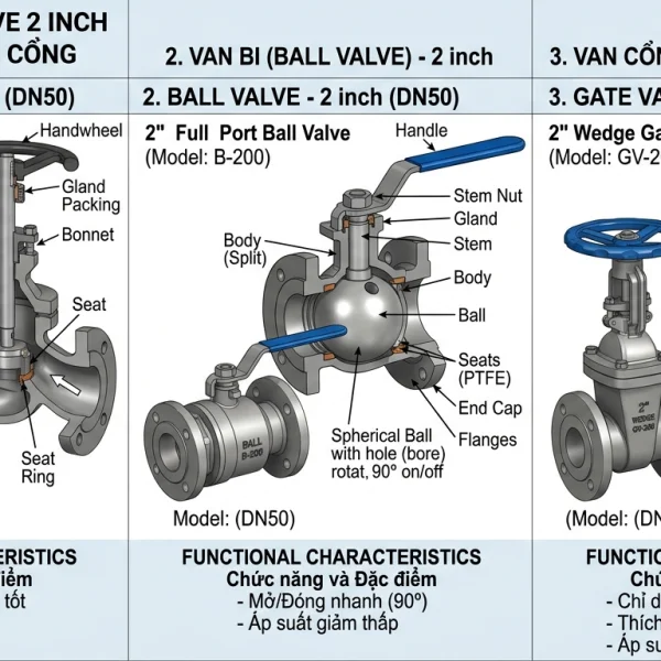 Globe Valves 2 inch