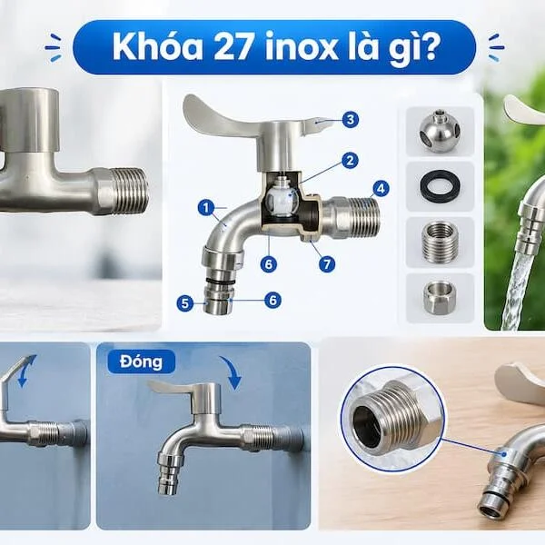 Khóa 27 Inox Là Gì? Đặc Điểm, Ưu Điểm Và Ứng Dụng