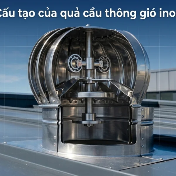 Quả cầu thông gió inox