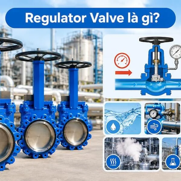 Regulator Valve là gì? Cấu tạo, nguyên lý hoạt động và ứng dụng thực tế