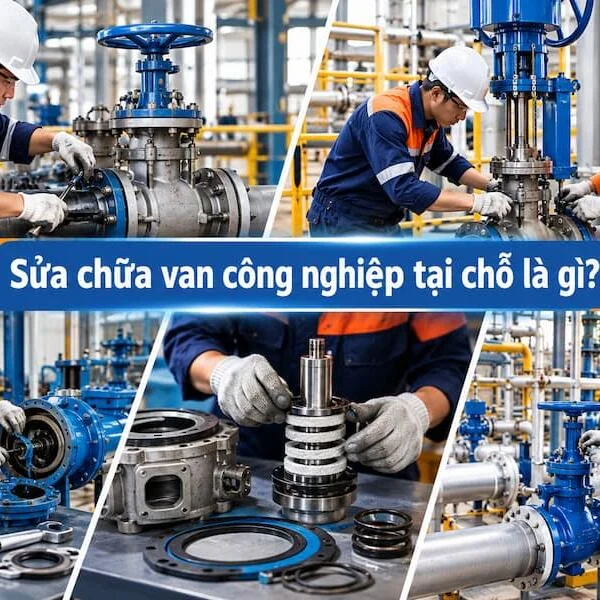 Sửa chữa van công nghiệp tại chỗ: Khi nào cần sửa và khi nào nên thay mới?