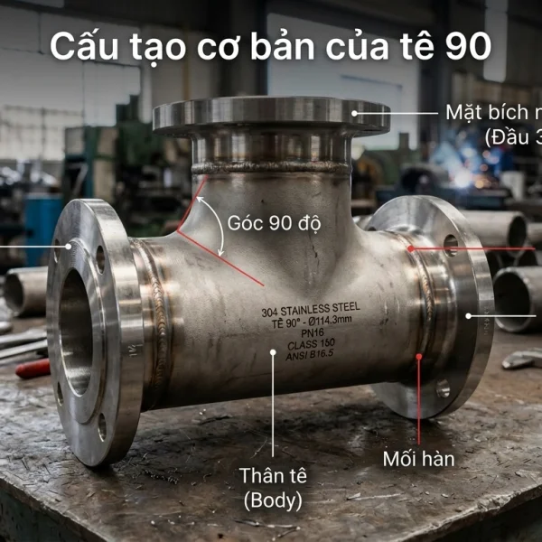 Tê 90