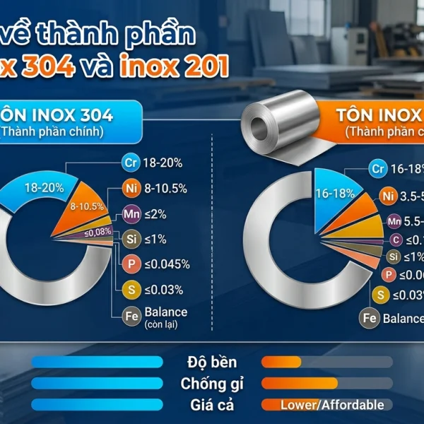 Tôn inox 304