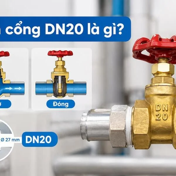 Van Cổng DN20 Là Gì? Cấu Tạo, Nguyên Lý Hoạt Động Và Ứng Dụng