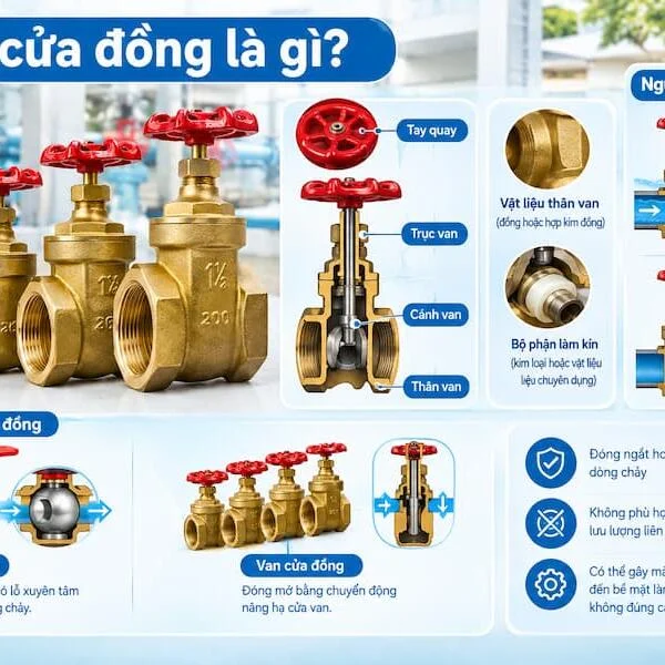 Phân Loại Van Cửa Đồng: Các Loại Phổ Biến Và Cách Nhận Biết