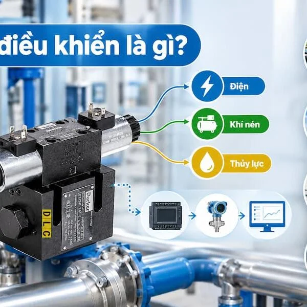 Phân Loại Van Điều Khiển: Van Điện, Van Khí Nén Và Van Điều Khiển Thủy Lực