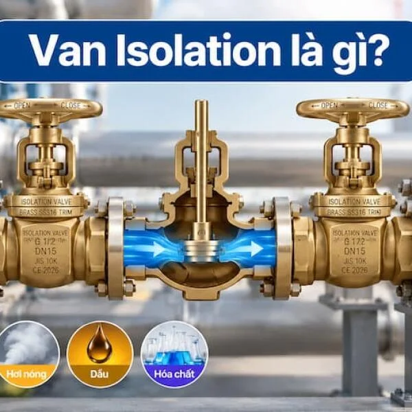 Van Isolation Là Gì? Cấu Tạo, Nguyên Lý Hoạt Động Và Ứng Dụng