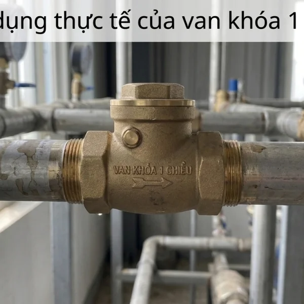 Van khoá 1 chiều