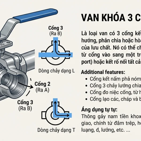 Van khóa 3 chiều