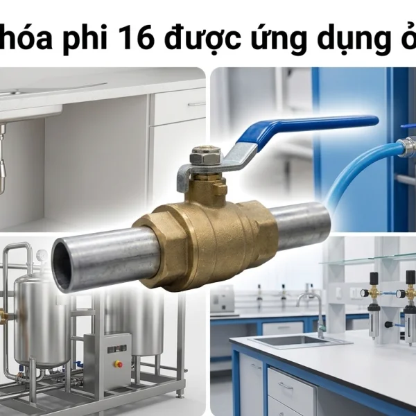 Van khóa phi 16