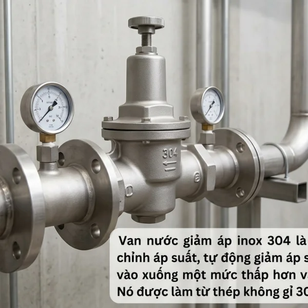 Van nước giảm áp inox 304