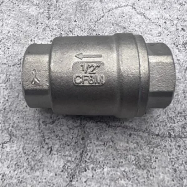 Van 1 chiều lò xo inox 304