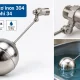 Phao cơ inox 304 phi 34