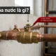 Cấu tạo của van khóa nước