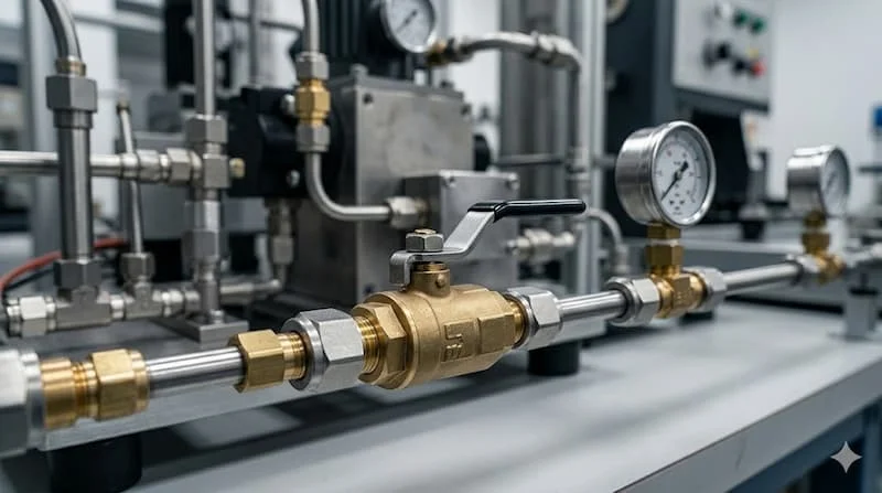 Ảnh tổng quan 5/16 Ball Valve