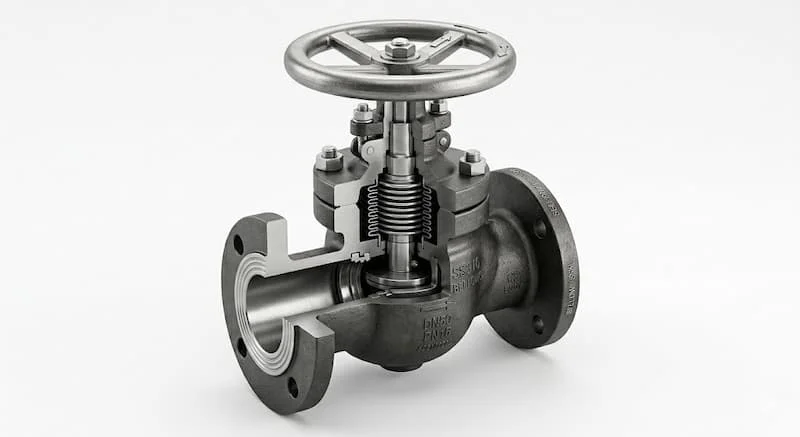 Ảnh hero sản phẩm bellows sealed stop valve