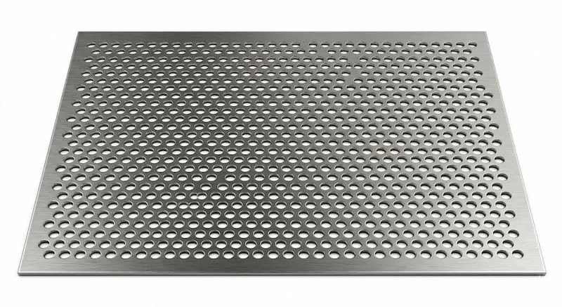Tấm lưới inox đục lỗ thực tế