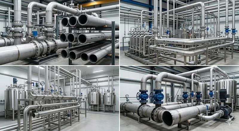 Ứng dụng thực tế của ống đúc và ống hà