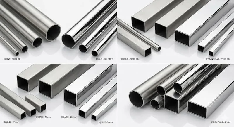 Các loại ống tuýp inox phổ biến