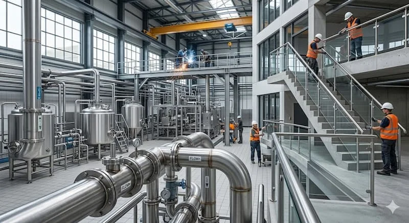 Ống tuýp inox trong ứng dụng thực tế