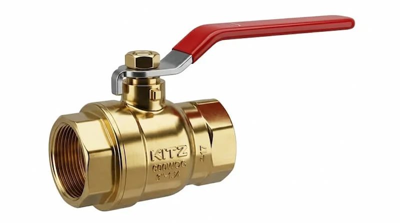 Ảnh sản phẩm van bi tay gạt Kitz chính hãng
