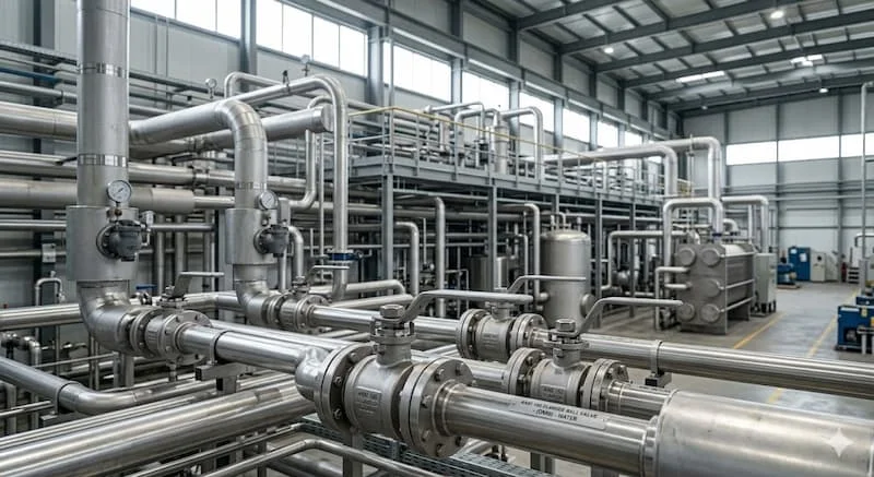 Ball Valve 150 Class trong hệ thống đường ống công nghiệp